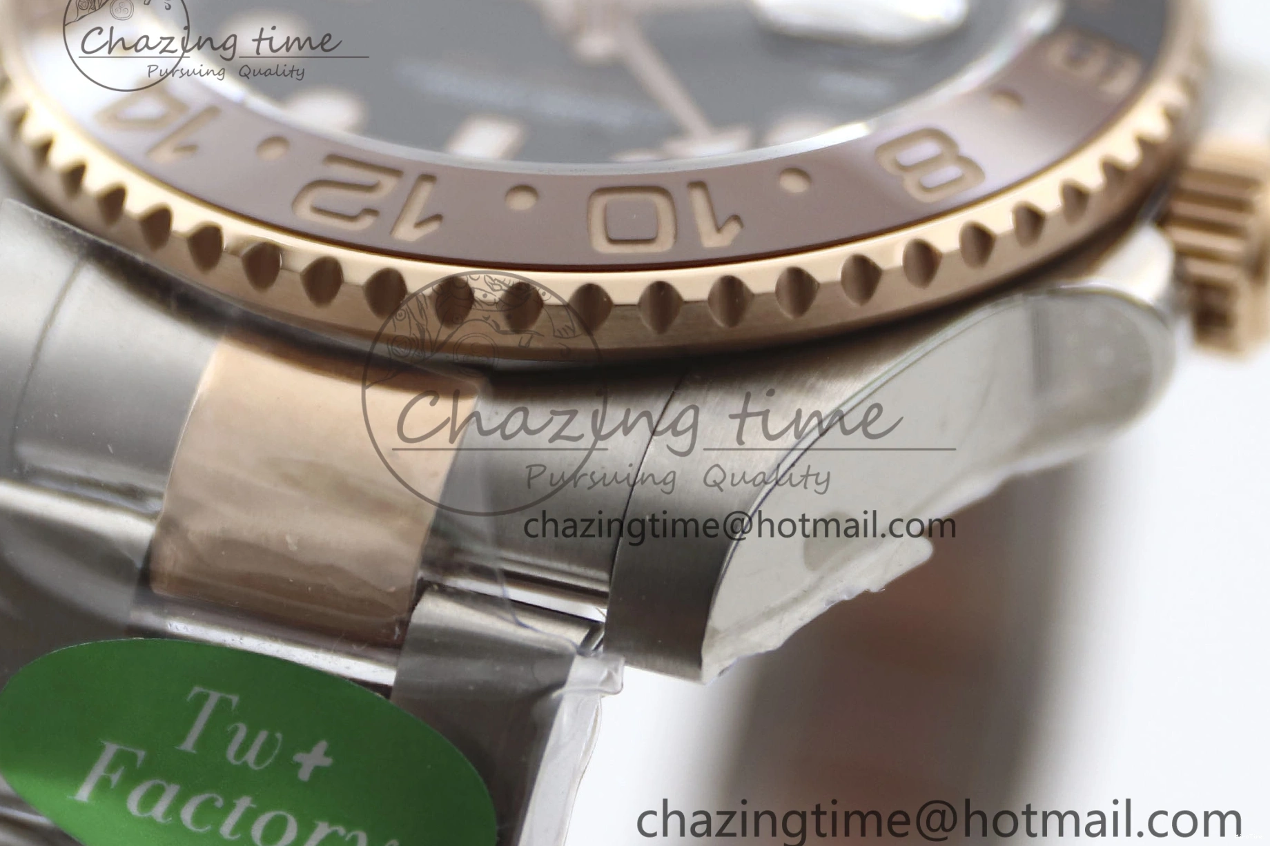 MiroTime 0413 GMT Master II 126711 CHNR 904L SS TW+ 1:1 Best Edition on SS RG Bracelet VR3186 CHS FreshLook 1976